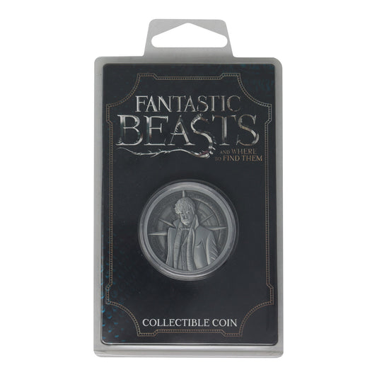 Fantastic Beasts Limited Edition Newt Scamander Collectible Coin