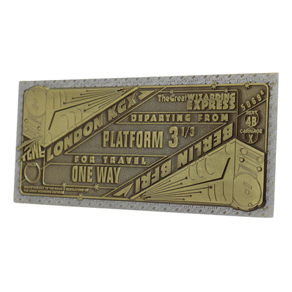 Fantastic Beasts Limited Edition The Great Wizarding Express Limited Edition Train Ticket