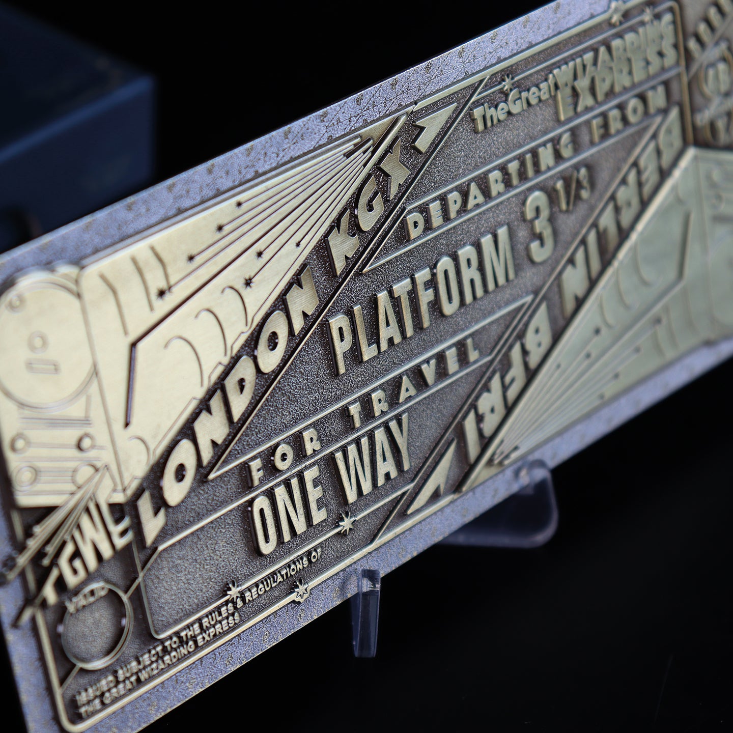 Fantastic Beasts Limited Edition The Great Wizarding Express Limited Edition Train Ticket