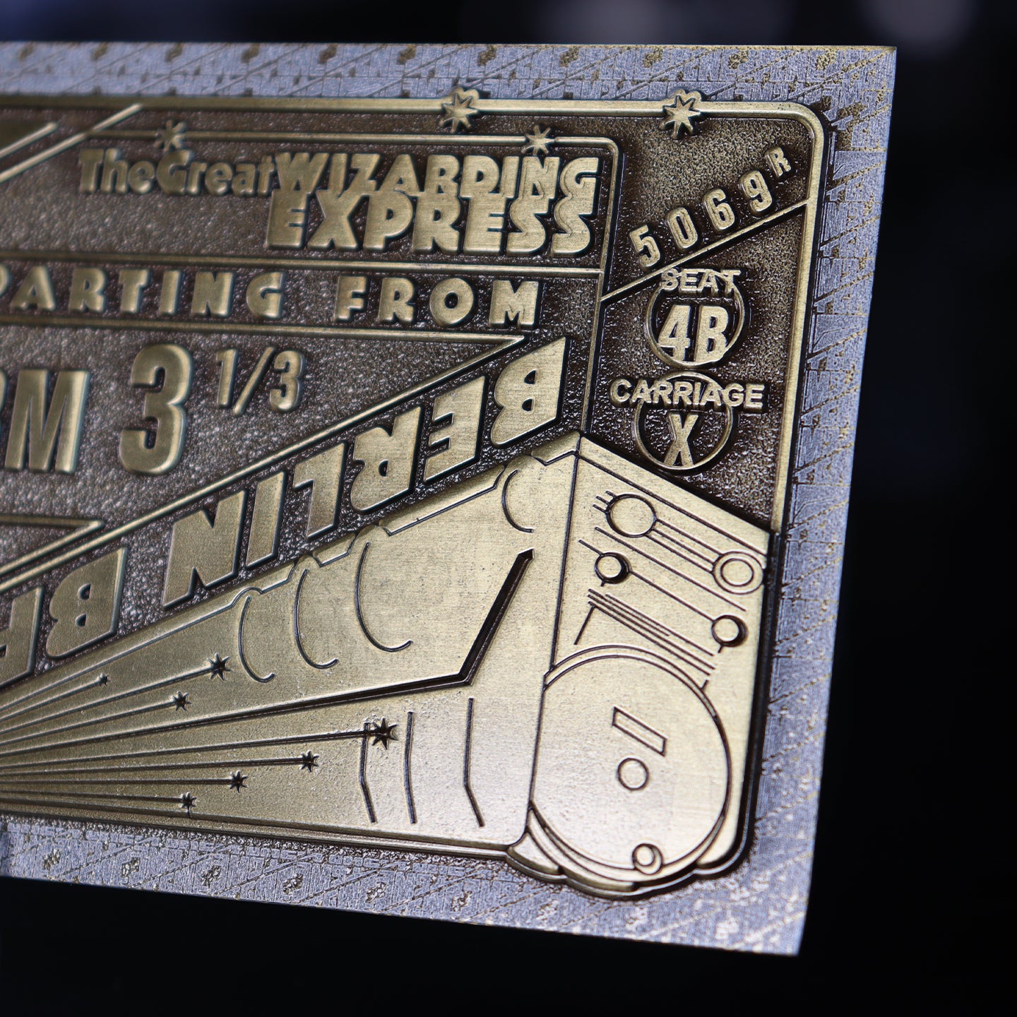 Fantastic Beasts Limited Edition The Great Wizarding Express Limited Edition Train Ticket