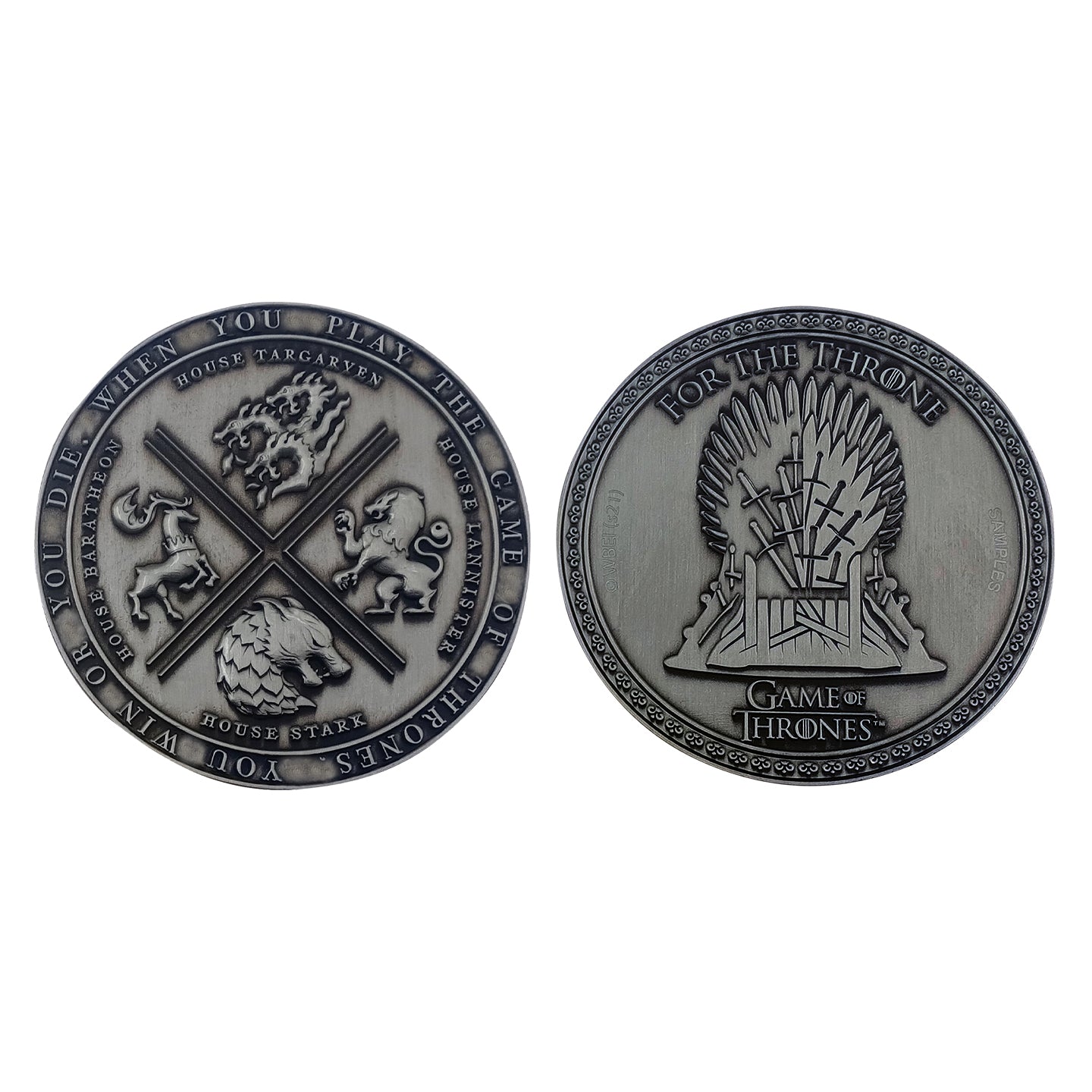 Game of Thrones The Iron Anniversary limited edition iron medallion from Fanattik