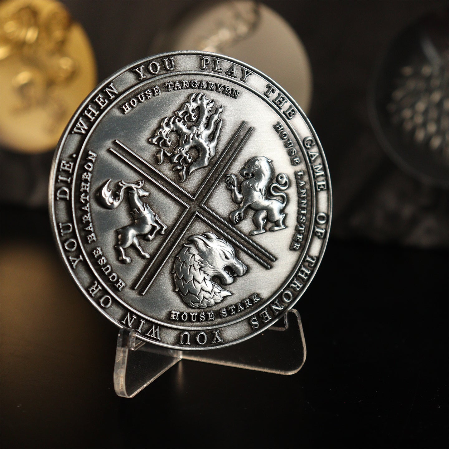 Game of Thrones The Iron Anniversary limited edition iron medallion from Fanattik