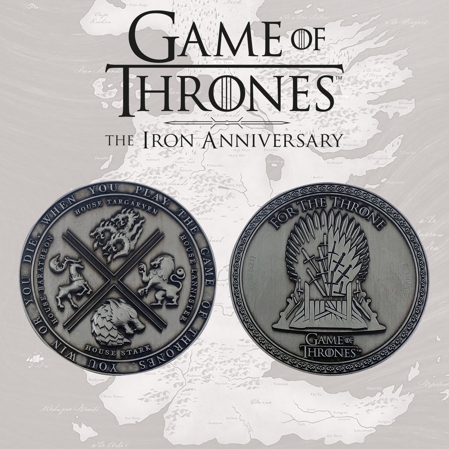 Game of Thrones Limited Edition 10th Anniversary Medallion