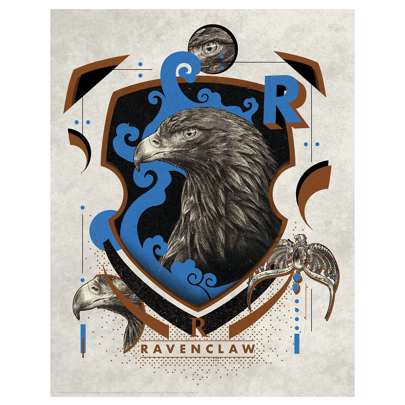 Harry Potter Limited Edition Ravenclaw Art Print