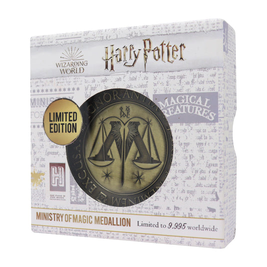 Harry Potter Limited Edition Ministry of Magic Medallion