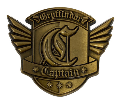 Harry Potter Limited Edition Gryffindor Captain Badge Medallion
