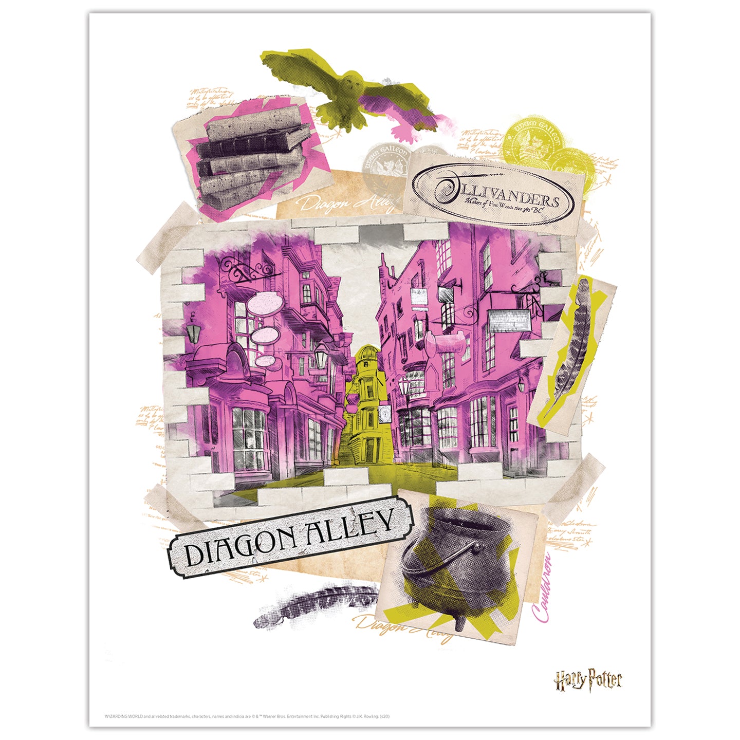 Harry Potter Limited Edition Lithograph Set