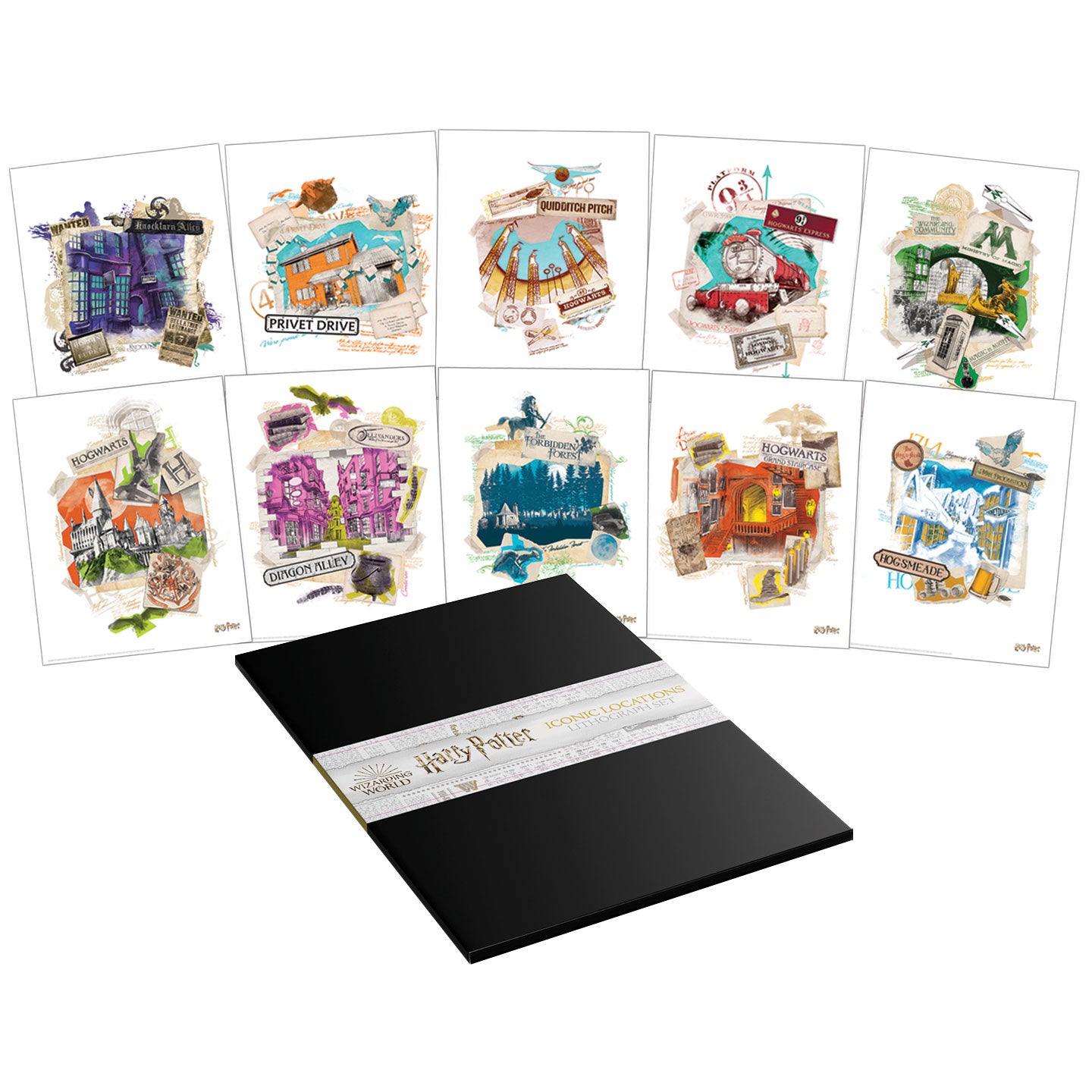 Harry Potter Limited Edition Lithograph Set