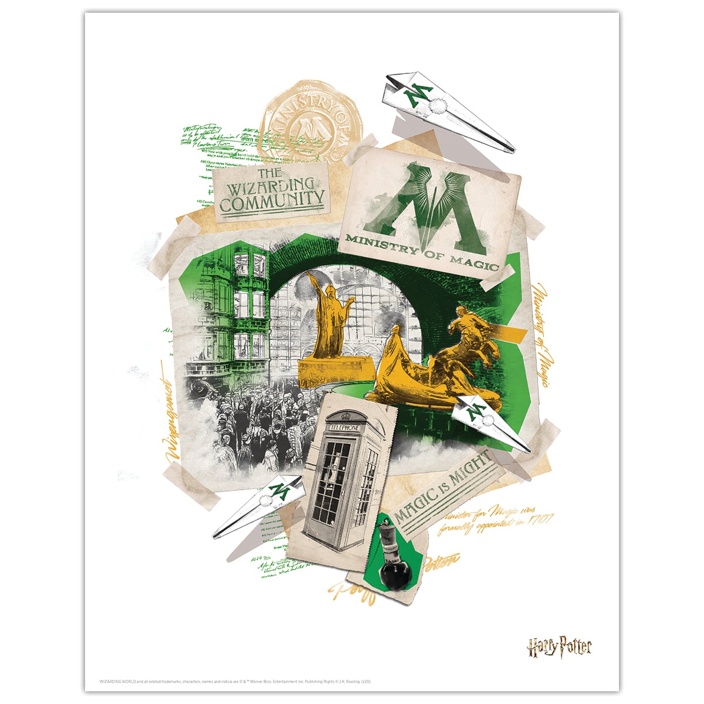 Harry Potter Limited Edition Lithograph Set