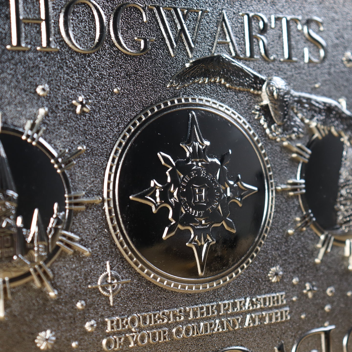 Harry Potter .999 silver plated Yule Ball invitation ticket from Fanattik