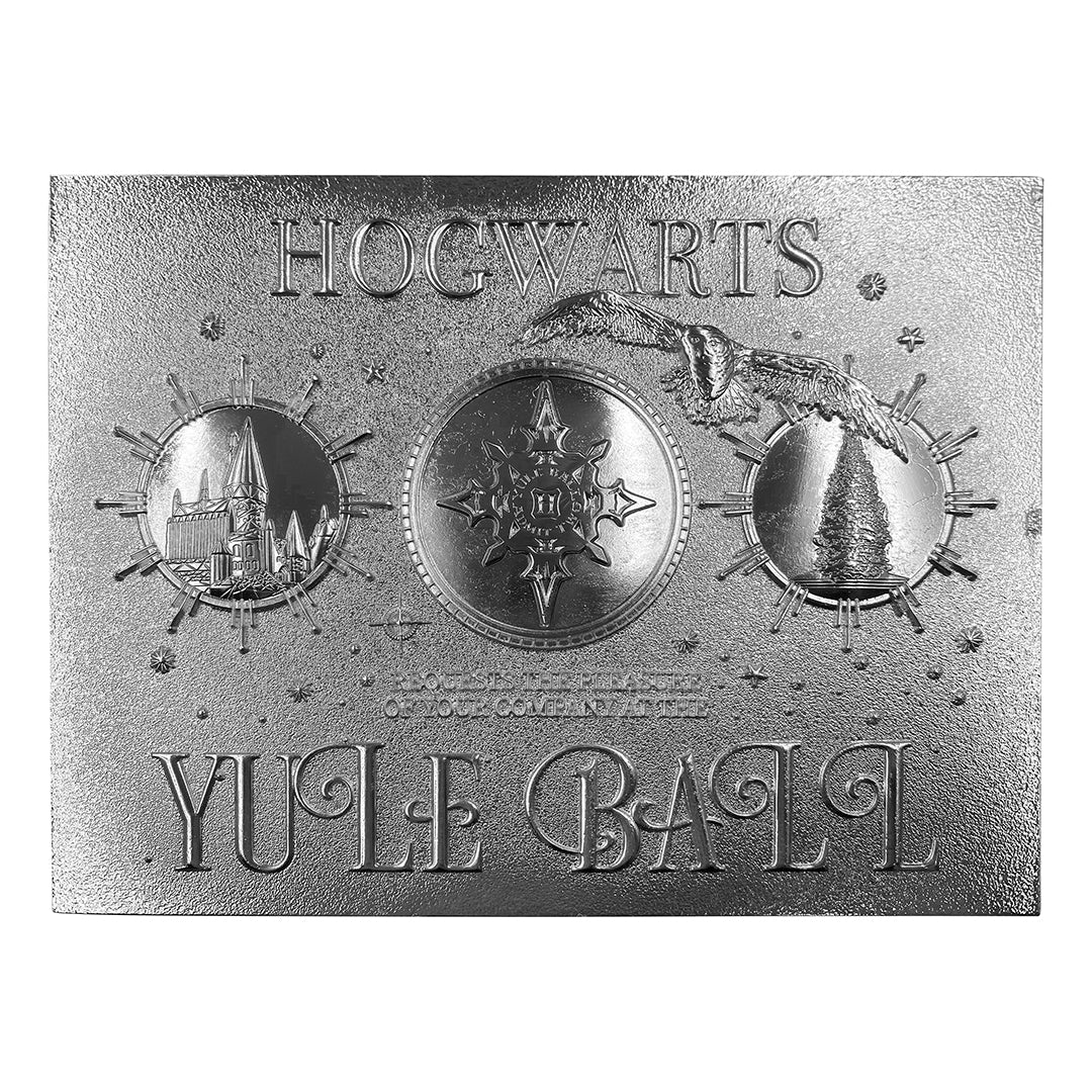Harry Potter .999 silver plated Yule Ball invitation ticket from Fanattik