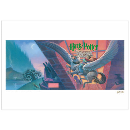 Harry Potter & the Prisoner of Azkaban Book Cover Artwork Limited Edition Art Print