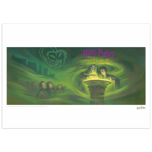 Harry Potter & the Half Blood Prince Book Cover Artwork Limited Edition Art Print