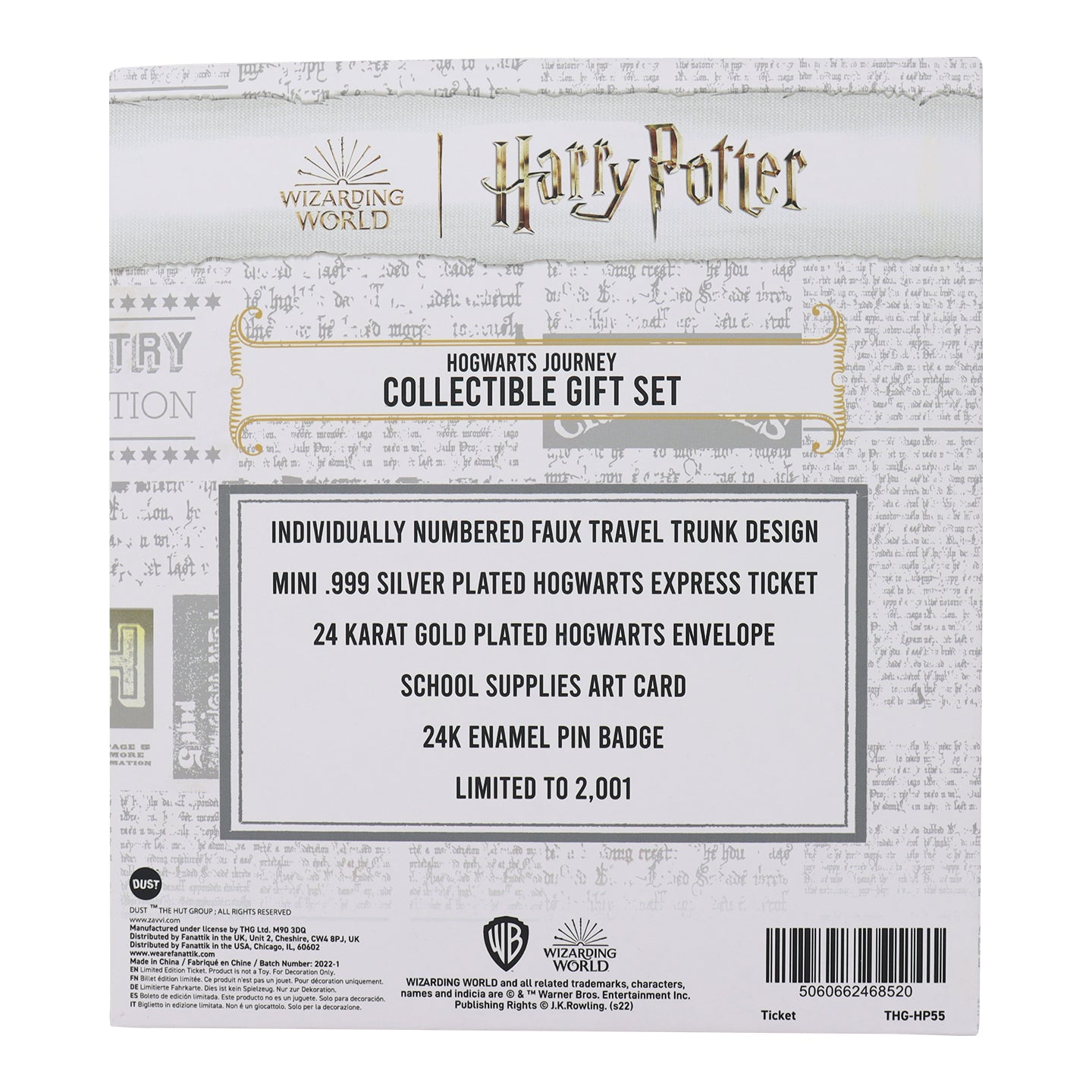 Harry Potter Journey to Hogwarts Limited Edition Collection from Fanattik