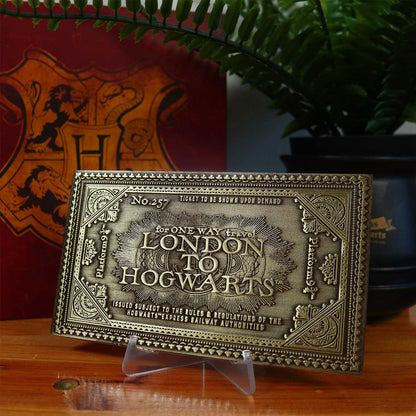 Harry Potter Limited Edition Replica Hogwarts Express Train Ticket