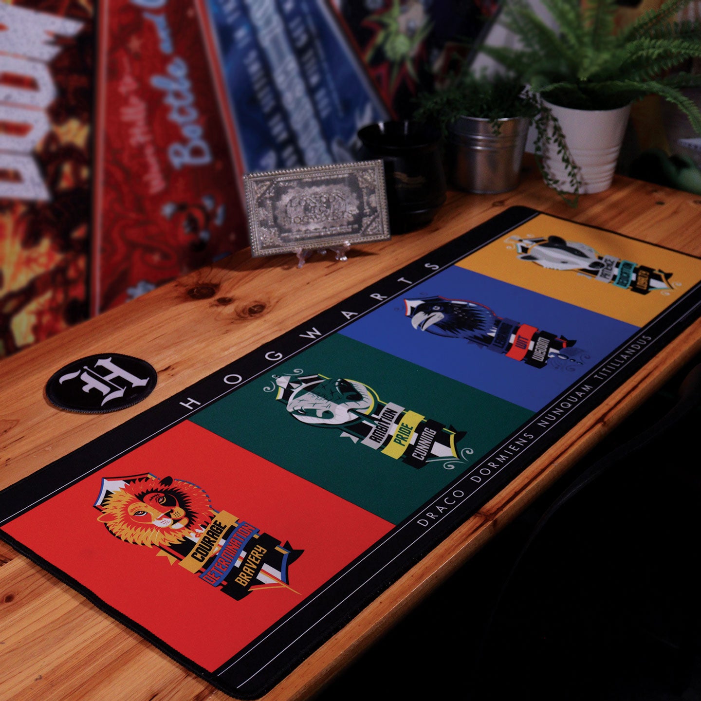 Harry Potter XL sized desk pad and coaster set from Fanattik