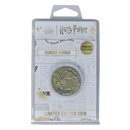 Harry Potter Limited Edition Rubeus Hagrid Collectible Coin