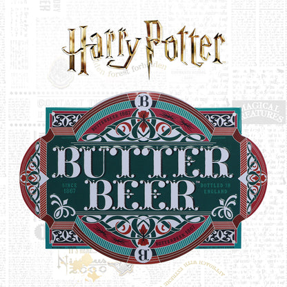 Harry Potter Butter Beer tin sign from Fanattik