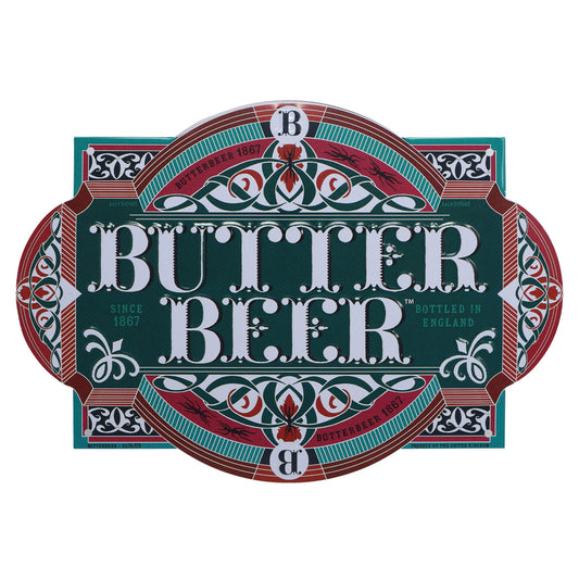 Harry Potter Butter Beer tin sign from Fanattik