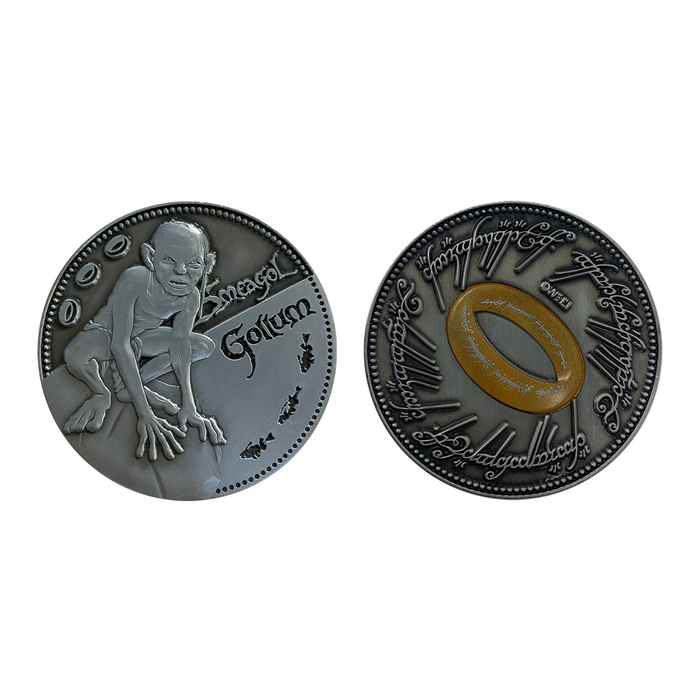 Lord of the Rings Gollum collectible coin from Fanattik