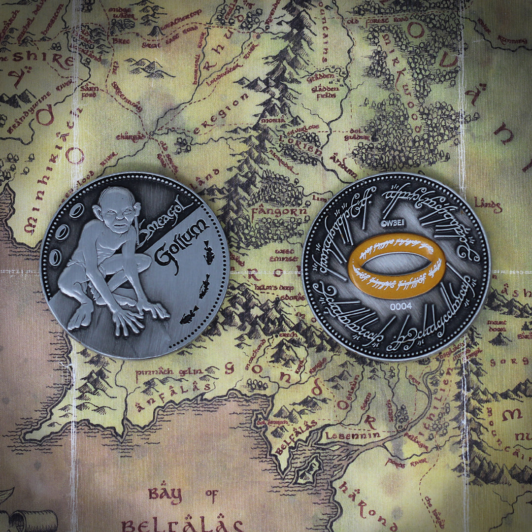 Lord of the Rings Gollum collectible coin from Fanattik