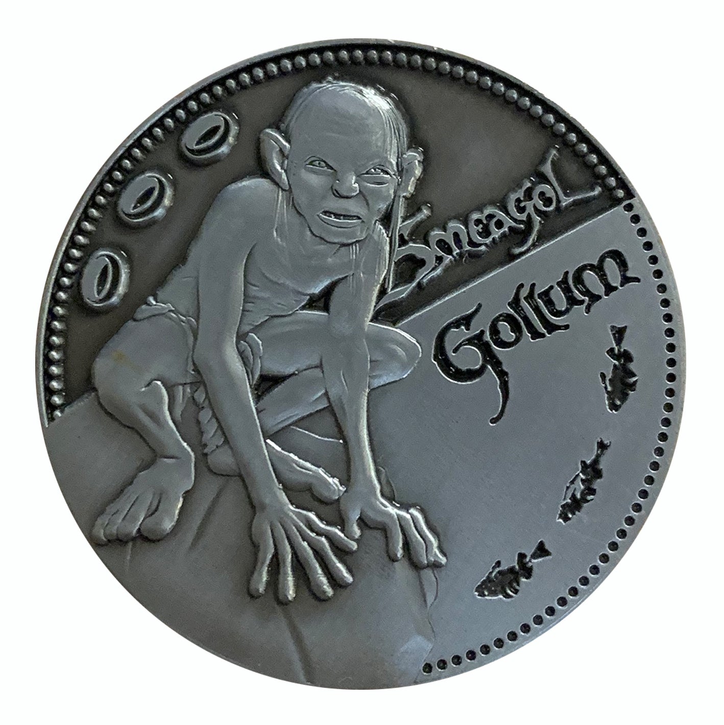 Lord of the Rings Gollum collectible coin from Fanattik