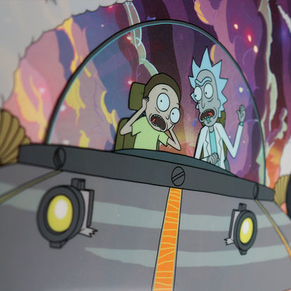 Rick and Morty Misadventure in Space Limited Edition Fan-Cel