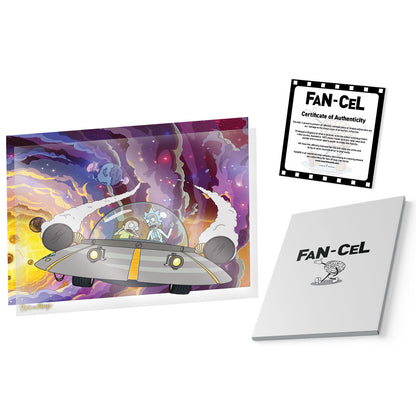 Rick and Morty Misadventure in Space Limited Edition Fan-Cel