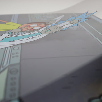 Rick and Morty Limited Edition Fan-Cel