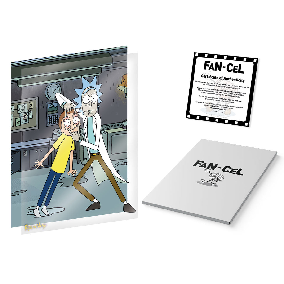 Rick and Morty Limited Edition Fan-Cel