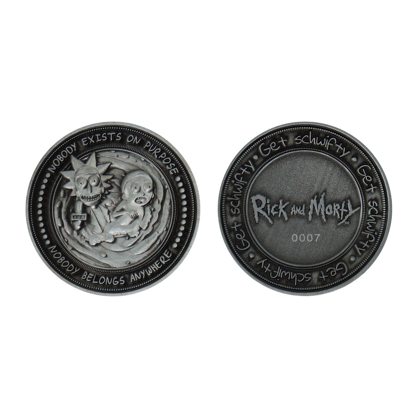 Rick & Morty Limited Edition Collectible Coin