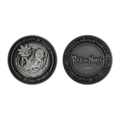 Ricky & Morty Limited Edition Collectible Coin