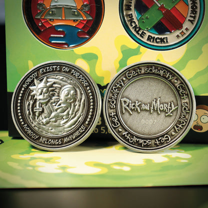 Rick & Morty Limited Edition Collectible Coin