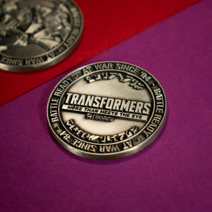 Transformers Limited Edition Collectible Coin