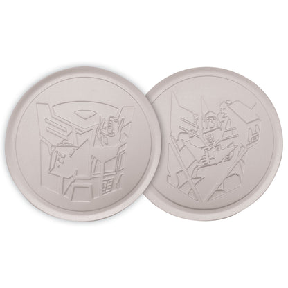 Transformers set of 4 metal coasters from Fanattik