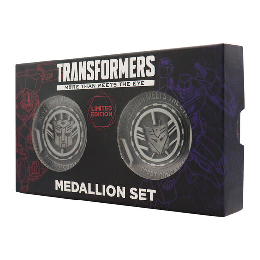Transformers Limited Edition Medallion Set
