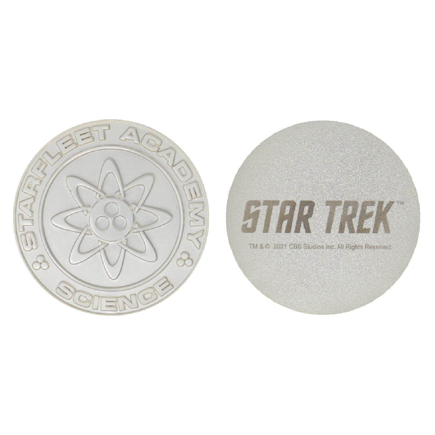 Star Trek Limited Edition .999 Silver Plated Starfleet Divisions Medallion Collection