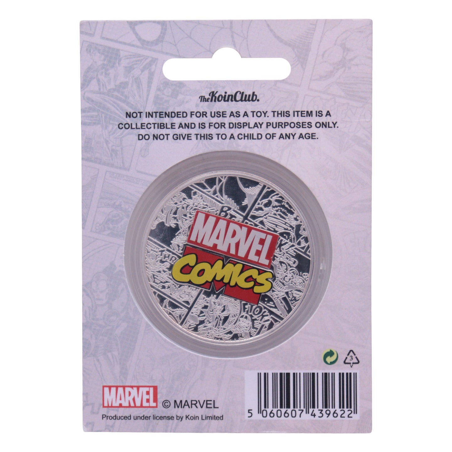 Marvel Limited Edition .999 Silver Plated Thor Collectible Coin