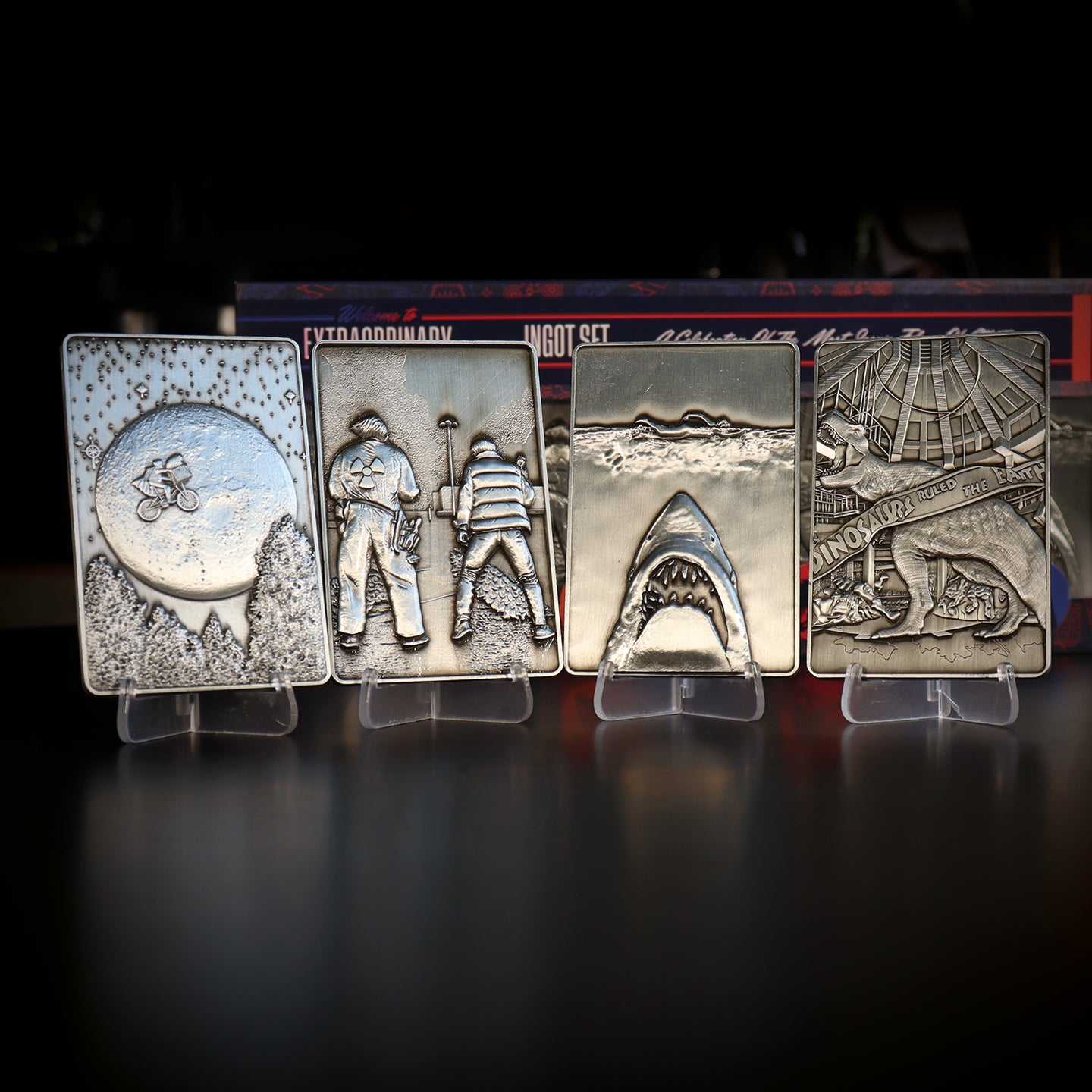 Amblin 4 Piece Limited Edition Movie Metal Ingot Collection