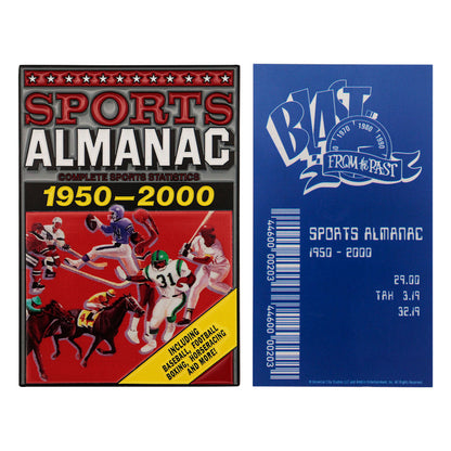 Back to the Future Limited Edition Sports Almanac Collectible Metal Ingot from Fanattik