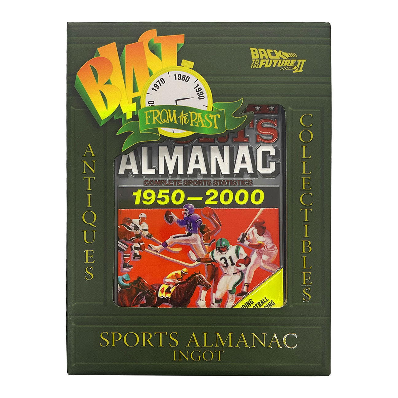 Back to the Future Limited Edition Sports Almanac Ingot