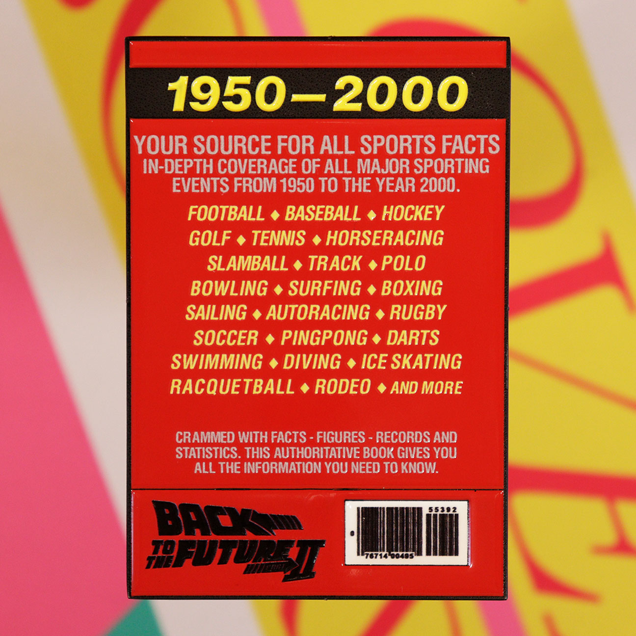 Back to the Future Limited Edition Sports Almanac Ingot