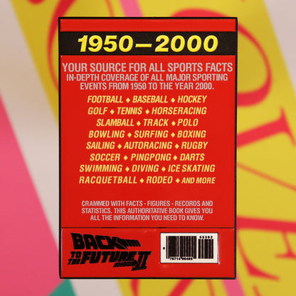 Back to the Future Limited Edition Sports Almanac Ingot
