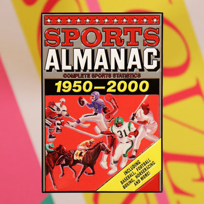 Back to the Future Limited Edition Sports Almanac Collectible Metal Ingot from Fanattik