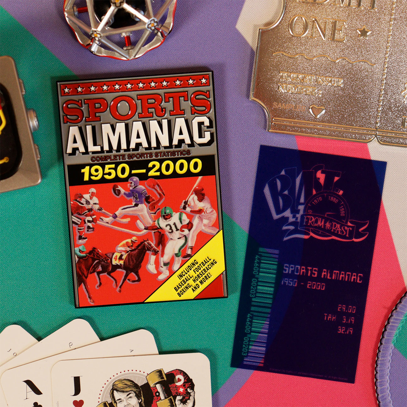 Back to the Future Limited Edition Sports Almanac Collectible Metal Ingot from Fanattik