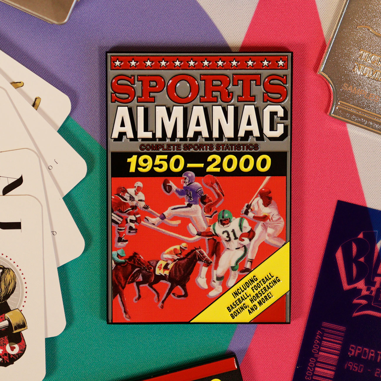Back to the Future Limited Edition Sports Almanac Collectible Metal Ingot from Fanattik