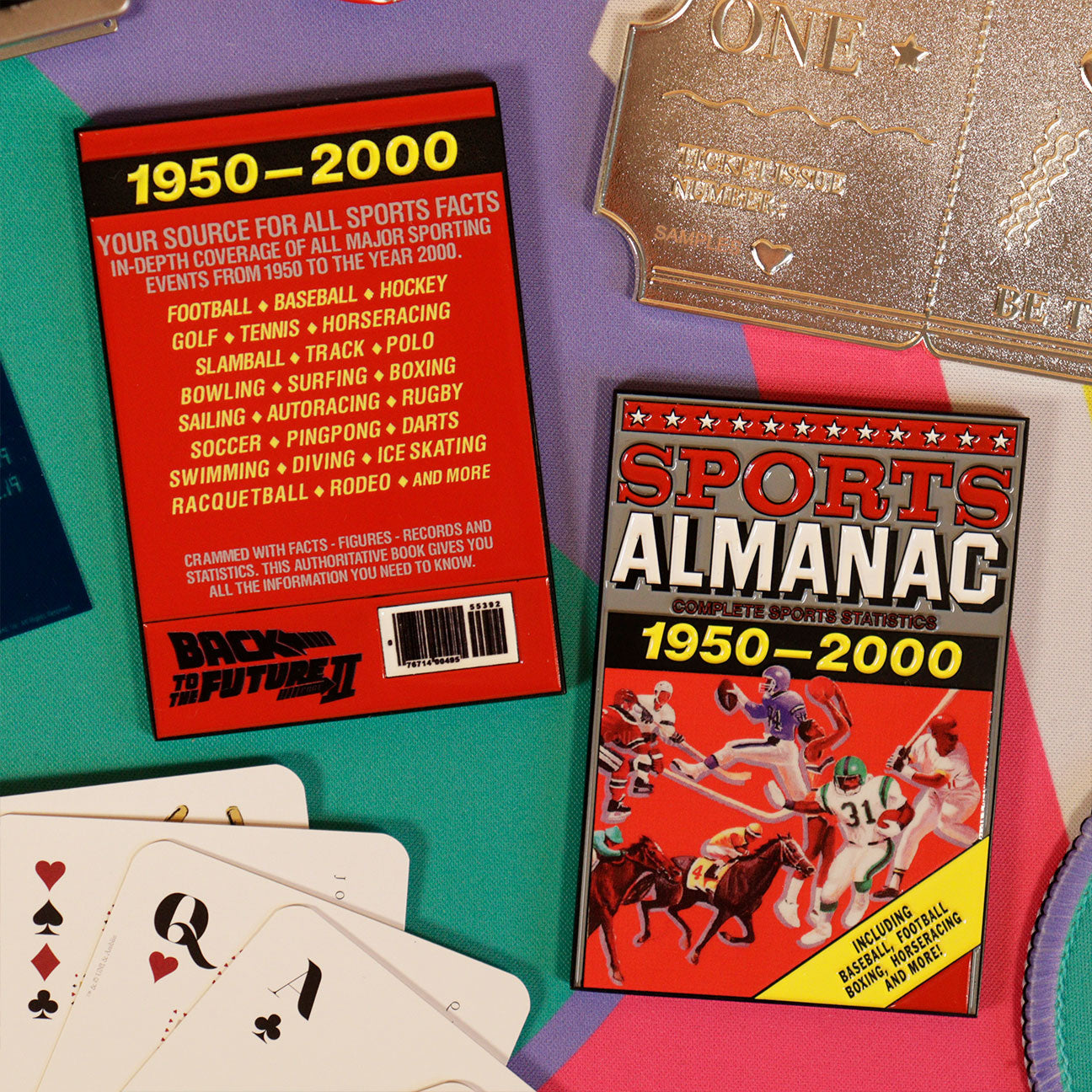 Back to the Future Limited Edition Sports Almanac Collectible Metal Ingot from Fanattik
