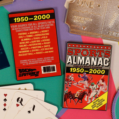 Back to the Future Limited Edition Sports Almanac Collectible Metal Ingot from Fanattik