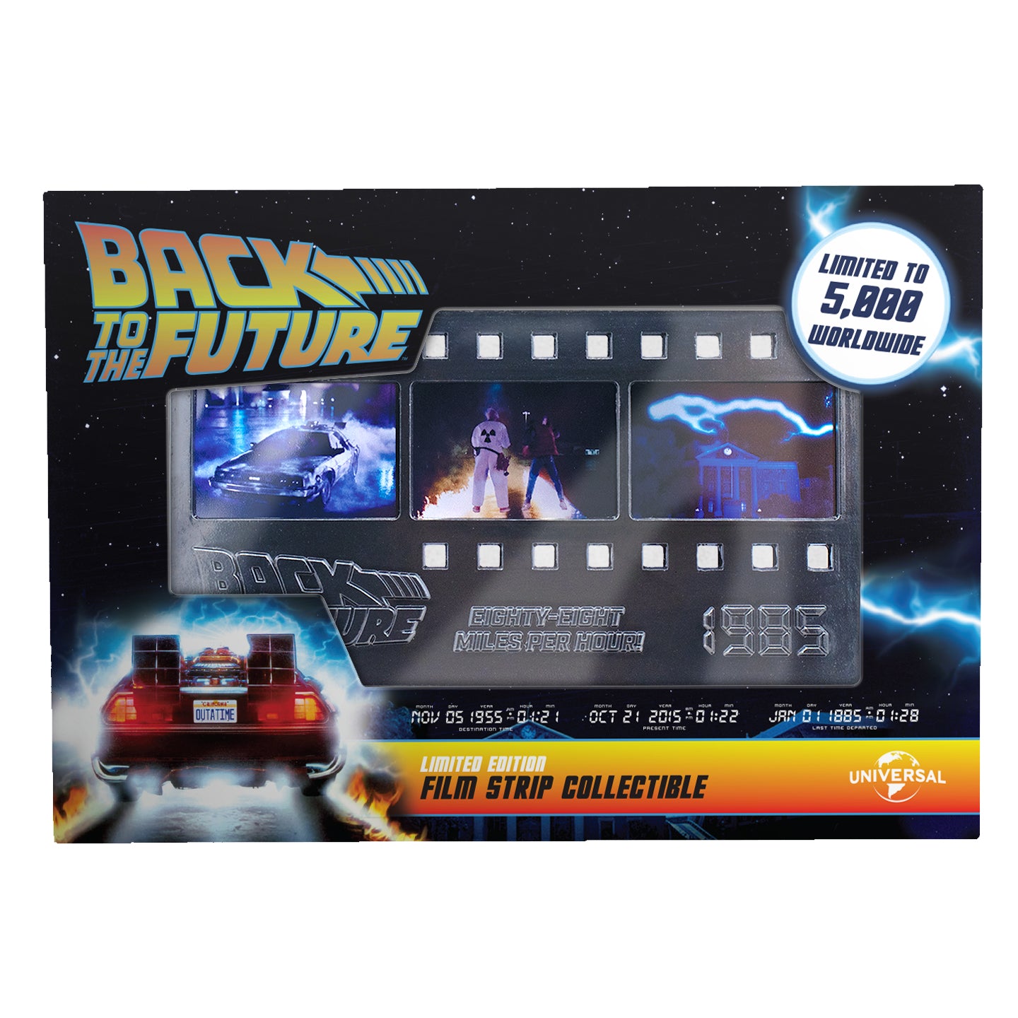 Back to the Future – Limited Edition Metal Film Strip Collectible