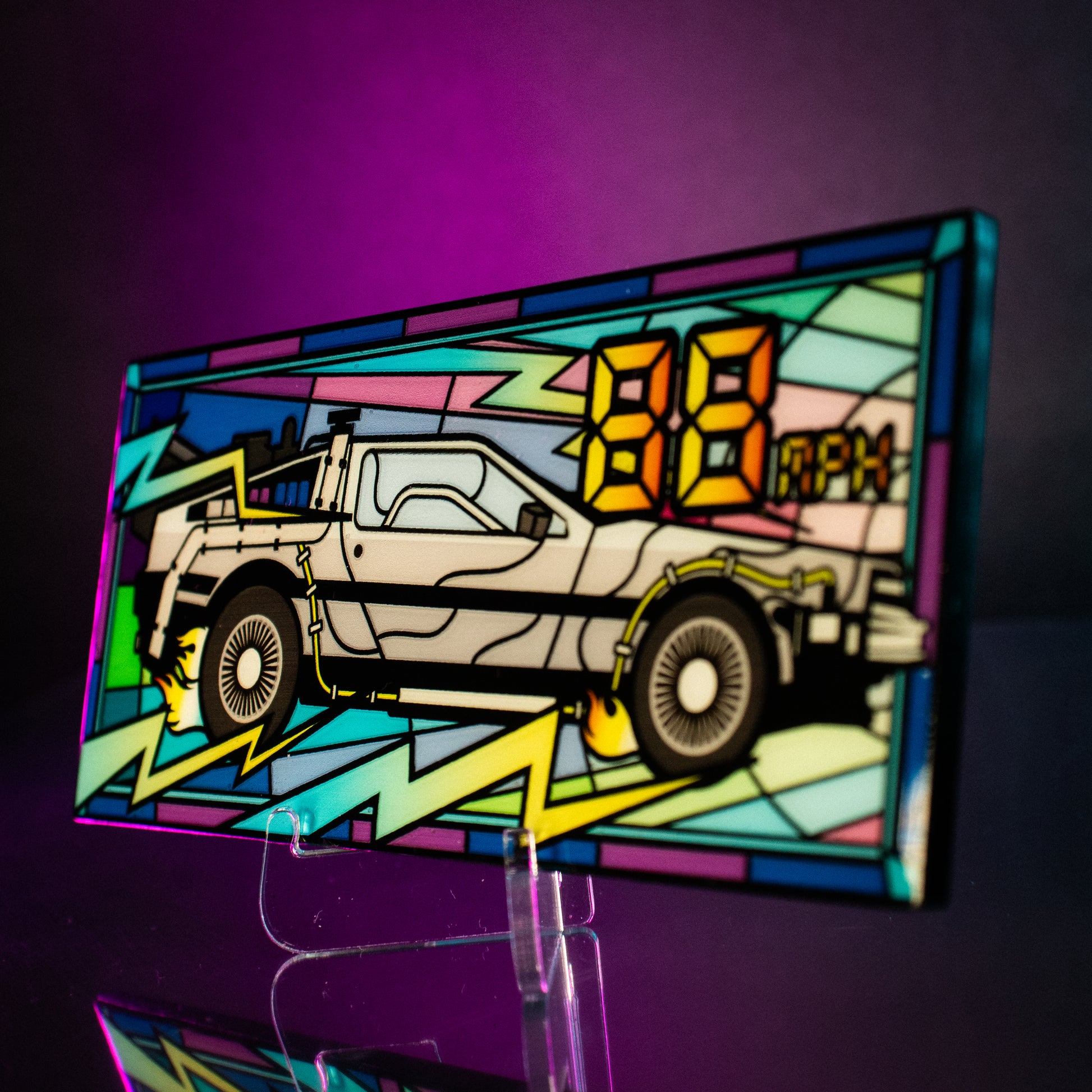 Back to the Future – Limited Edition Stained Glass-Style Ingot